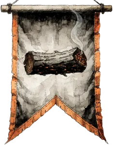 The banner of Cinder Hollow Company