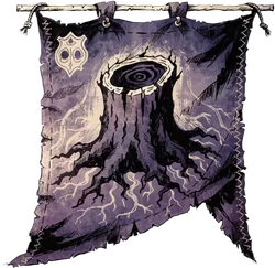 The banner of Grimhollow Company
