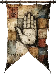 The banner of The Beggar's Vanguard