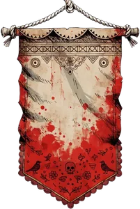 The banner of The Blooded Banner