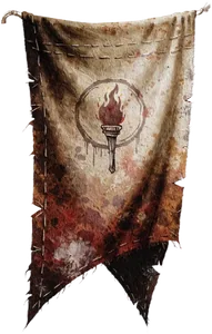 The banner of The Last Muster